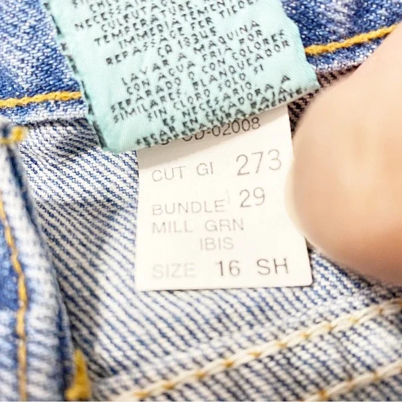 Vintage Gitano Medium Wash High Waist Mom Denim Jeans 16 - Picture 12 of 13